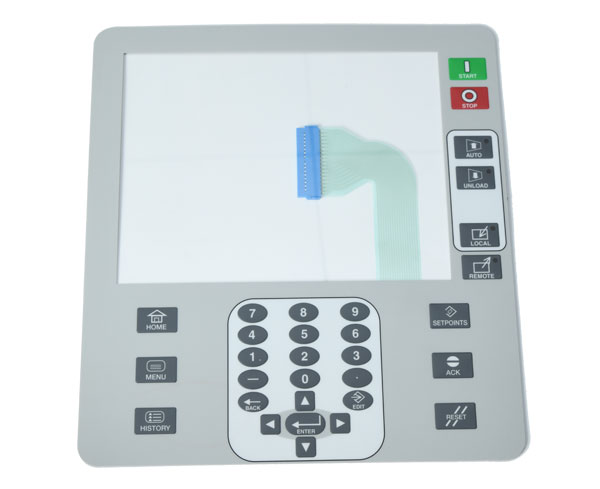 <p style="text-indent: 2em; line-height: 3em;">     <span style="font-family: 微軟雅黑, "Microsoft YaHei"; font-size: 18px;">薄膜開關是一種集成了關鍵功能、指示元件和儀表盤的操作系統(tǒng)。它由四部分組成：面板、上電路、隔離層和下電路。當薄膜開關被按下時，上電路的觸點向下變形，與下電路的板接觸。手指松開后，上電路觸點彈回，電路斷開，電路觸發(fā)信號。薄膜開關結(jié)構(gòu)嚴謹，外形美觀，氣密性好。具有使用壽命長的特點。廣泛應用于電子通訊、電子測量儀器、工業(yè)控制、汽車工業(yè)、智能玩具、家用電器等領域。</span> </p><p style="text-indent: 2em; line-height: 3em;"><span style="font-family: 微軟雅黑, "Microsoft YaHei"; font-size: 18px;">0.25mm及以下的塑料基板稱為薄膜，主要用作薄膜開關的面板層。背面印有各種指示性圖案和文字，指示對應開關鍵位置的操作區(qū)域。厚度選擇要根據(jù)面板和按鍵的大小而定，材質(zhì)厚，觸感增大，響應慢；材質(zhì)太薄，摸起來手感差，回彈不明顯。 0.25mm以上的厚度稱為片材，不適用于三維按鍵成型?？勺鳛闊o按鍵操作區(qū)的指示牌面板，也可作為薄膜開關的襯板，提高其硬度。</span> </p>